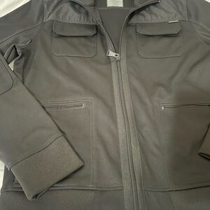 Express Men's Dark Charcoal Military Jacket